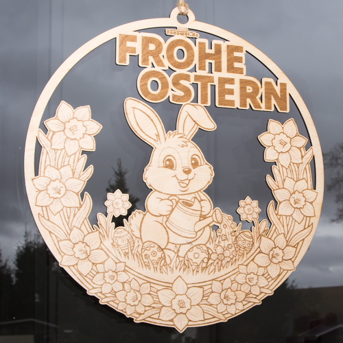 Modell Fensterbild Ostern
