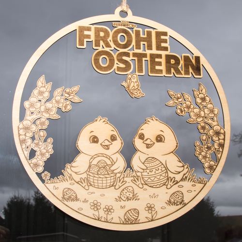 Modell Fensterbild Ostern